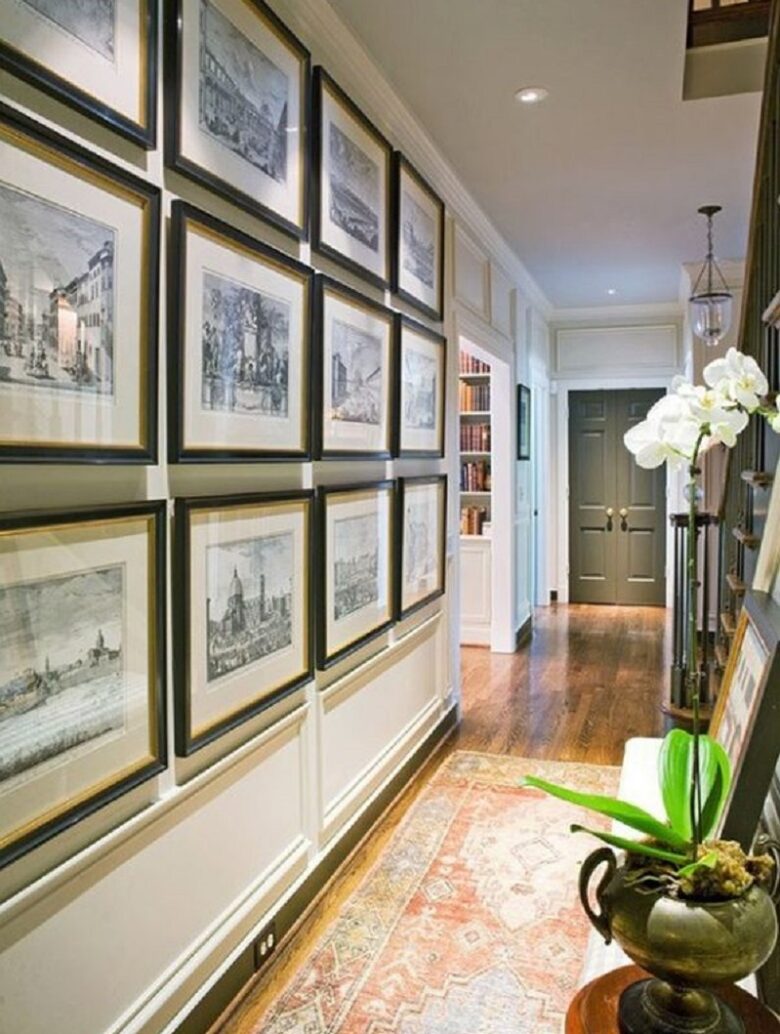 Hallway wall decor ideas
