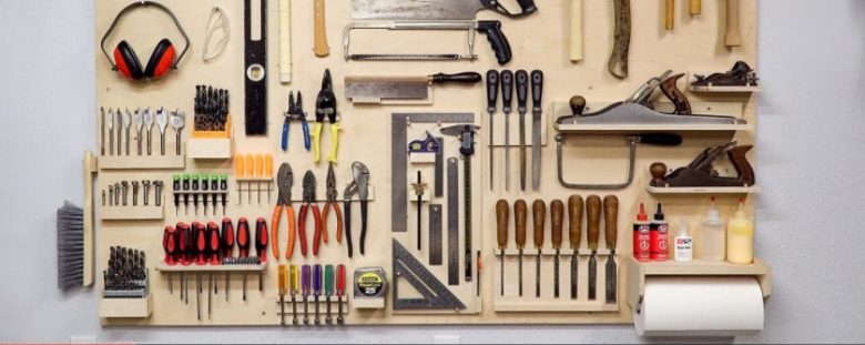 Tools organization board