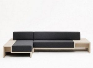 Modern wooden sofa design