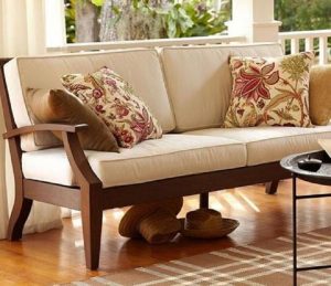 Solid Wood Mayor Sofa Set