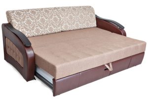 Wooden sleeper sofa