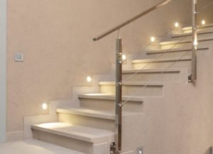 Outdoor wall stairs light