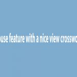 House feature with a nice view crossword