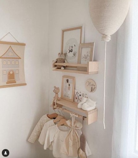 Unique Nursery Shelving Design Ideas 25 Attractive Storage Ideas for ...