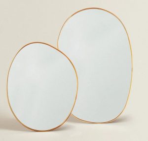 Melinda-Decorative Geometric Wall Mirror