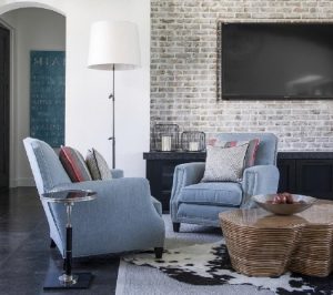 Faded-out backdrop Interior Brick wall 