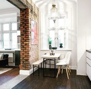 Rustic feel Interior Brick Wall 