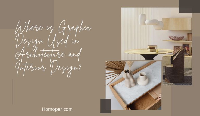 Where Is Graphic Design Used In Architecture And Interior Design?