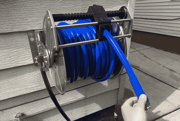 Garden hose reel