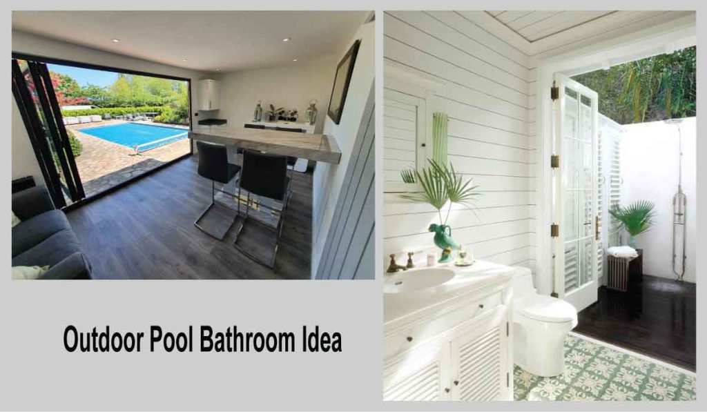 20 Stunning Outdoor Pool Bathroom Ideas That Will Love Everyone