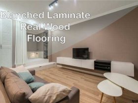 Best Blanched Laminate Real Wood Flooring