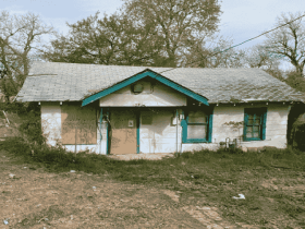 Heavily Damaged House