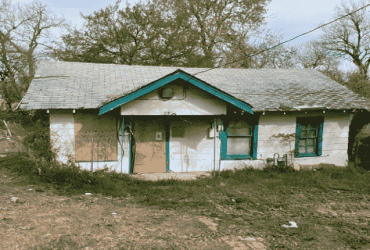 Heavily Damaged House