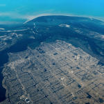 Cape Coral, Florida view from the sky