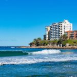 Living property near the sea beach