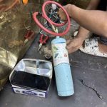 What is the evaporation temperature of R-134a at 0 psig?