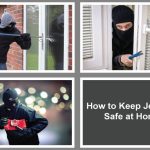 Thief stealing jewelry from home