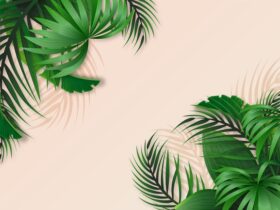 Palm Leaf Wallpaper