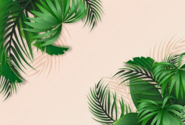 Palm Leaf Wallpaper