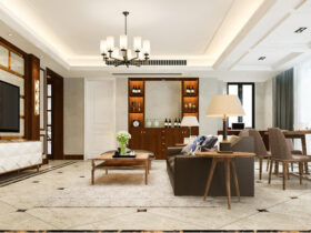 Modern living room interior design